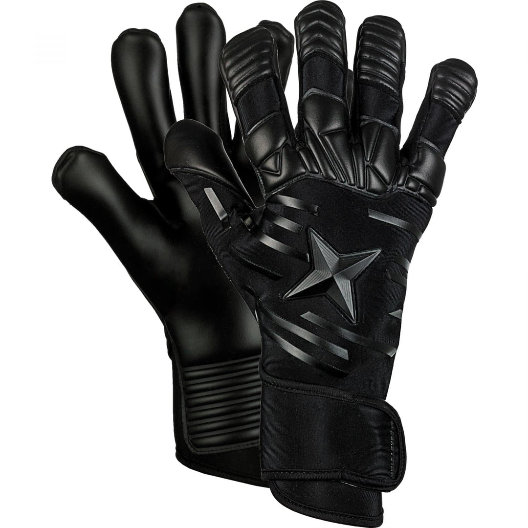 Derbystar Herren Flexi Torwarthandschuhe 8 Schwarz, 8 Schwarz