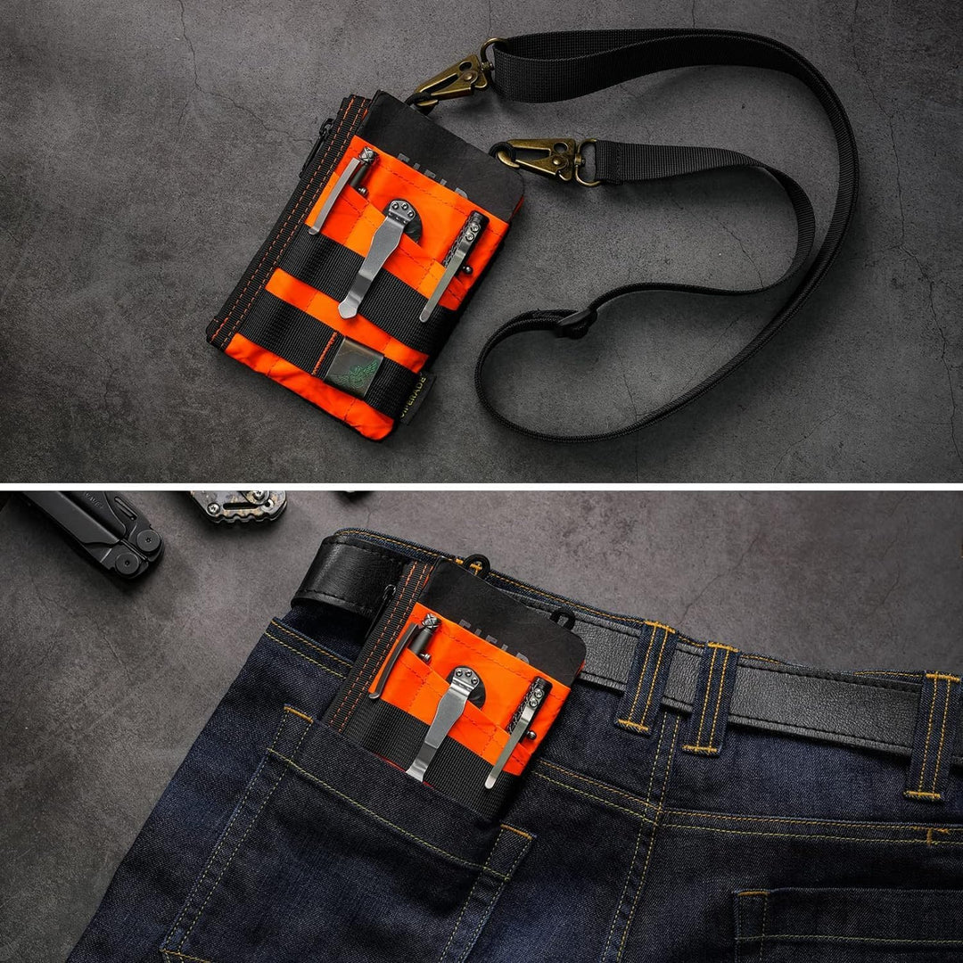 VIPERADE VE16 EDC Pouch Klein EDC Organizer Werkzeugtasche mit 7 Taschen,EDC Organizer Tasche für He
