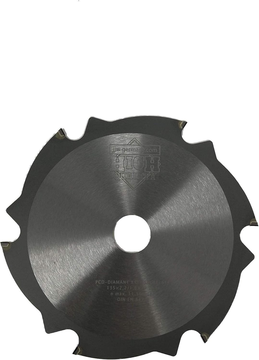 jjw-germany PKD - Diamant Sägeblatt 136 x 2,2 x 20 Z= 6 FL für zementgebundene Faserplatten o. abras