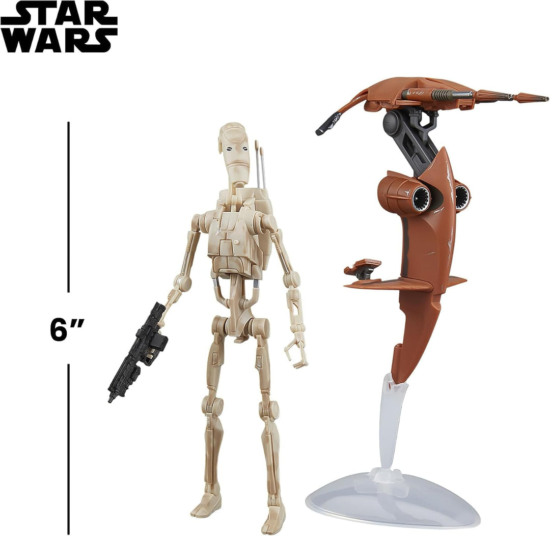 Star Wars 15,2 cm Black Series STAP & Battle Droid