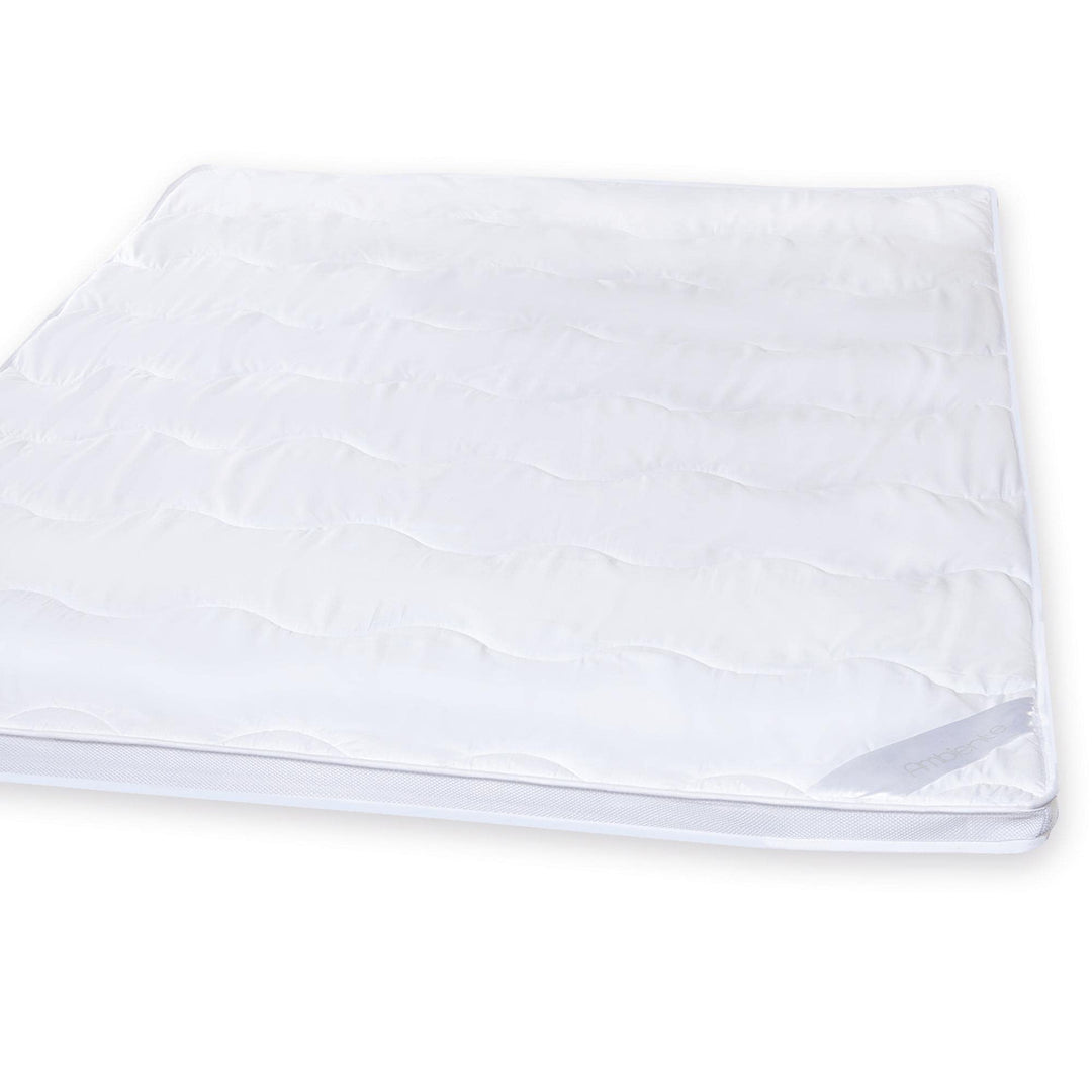 aqua-textil Ambiente Unterbett 90 x 200 cm weiss Mikrofaser Matratzenauflage Hohlfaser Füllung Aufla