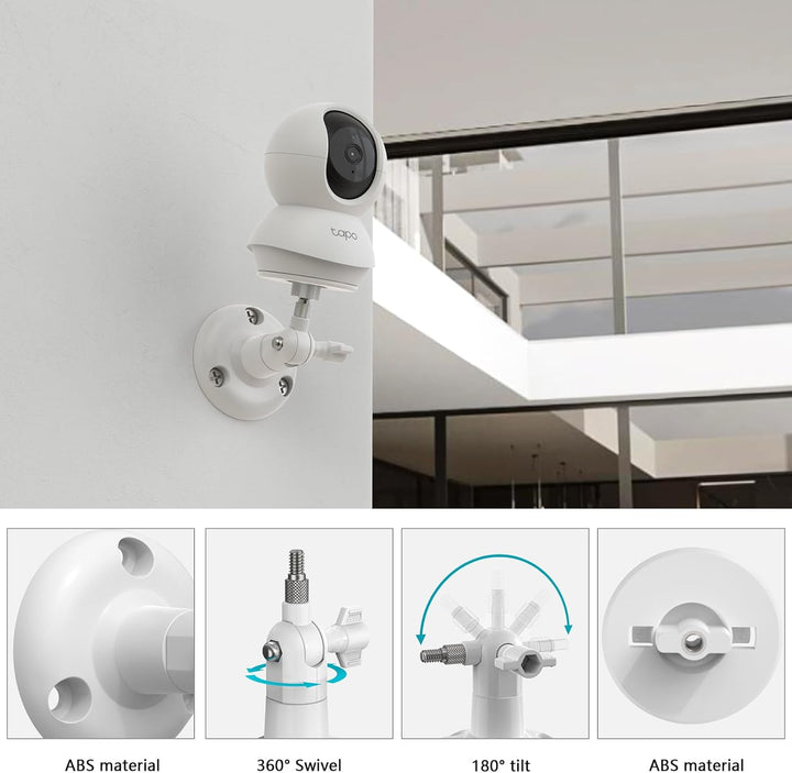 HOLACA Wandhalterung Kompatibel mit TP-Link Tapo C200 / C210 / C220 / C201 / C202 / C211 / C212 / C2