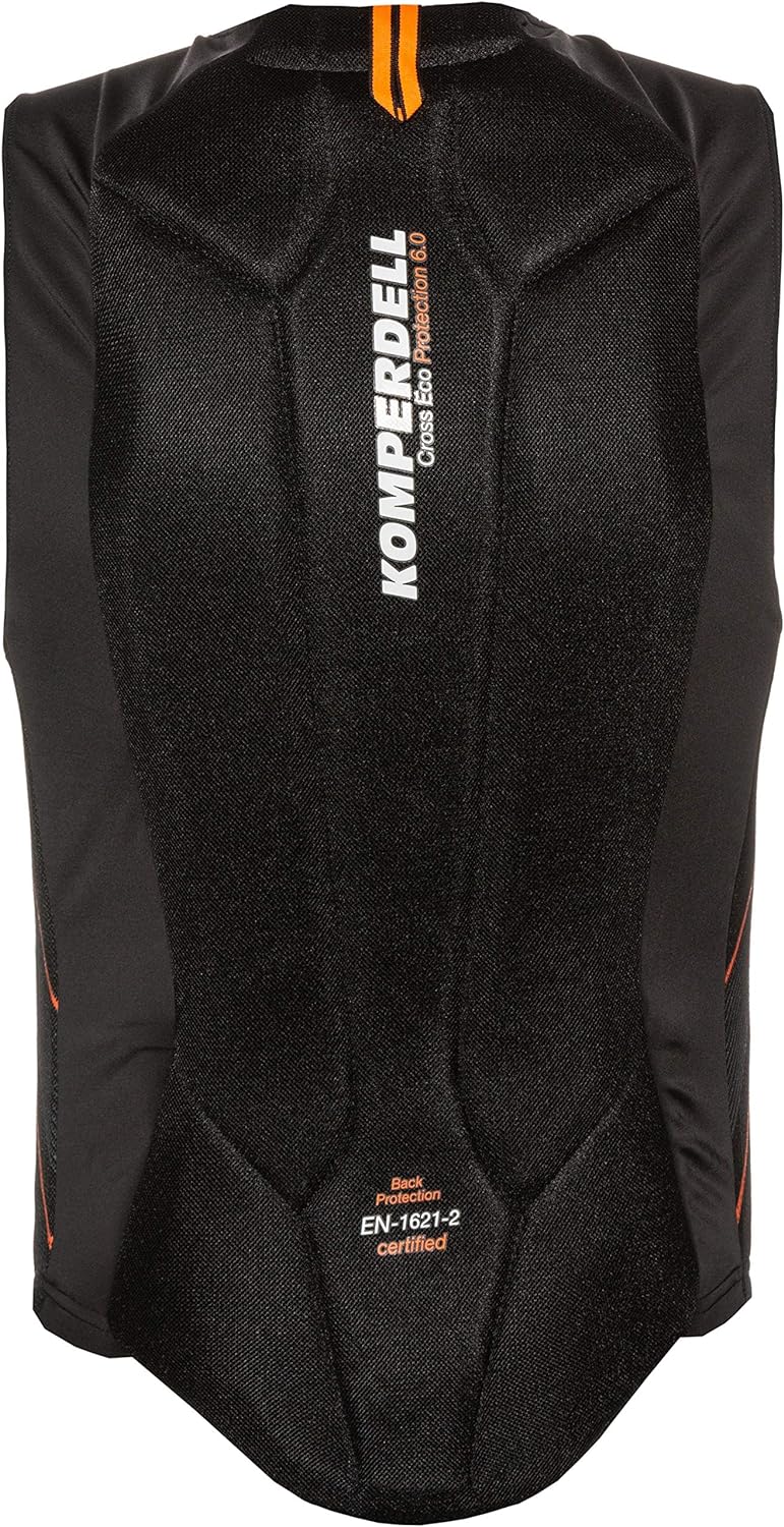 Komperdell Herren Protektor Top Super ECO Cross Vest Men black/orange M, black/orange M