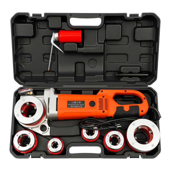 Begoniape 220V 2300W Elektrischer Rohreinfädler, Gewindeschneider Gewindeschneidkluppe, Schneidklupp