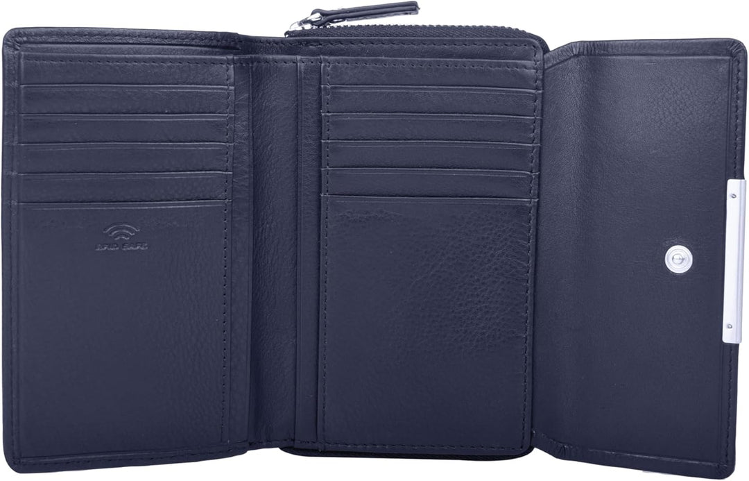 Belg Dagrete Purse MH14FZ 13,5X9,5 Dunkelblau, 13,5X9,5 Dunkelblau