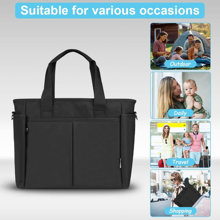 Baby Hohe Kapazität Wickeltasche, multifunktionale Umhängetasche Reisetasche für Unterwegs für Unter