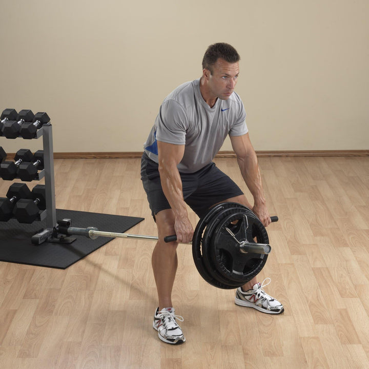 Body-Solid LBB-28 T-Bar Row | Rudergriff | Core-Trainer | Landmine-Griff, 1" &