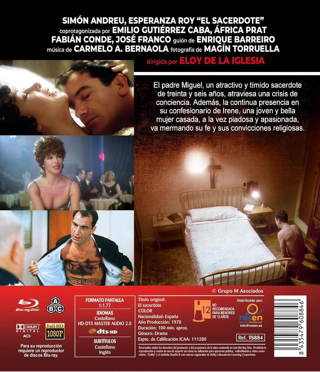 El Sacerdote BD 1978 [Blu-Ray] [Import]