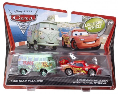Mattel V2833 Cars 2 Race Team Mater und Zen Master Pitty