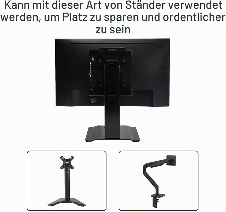Shinar Metall halter Kompatibel mit Dell Mini-PC-Halterung Montagebügel Form Factor Gehäuse, VESA-Ha