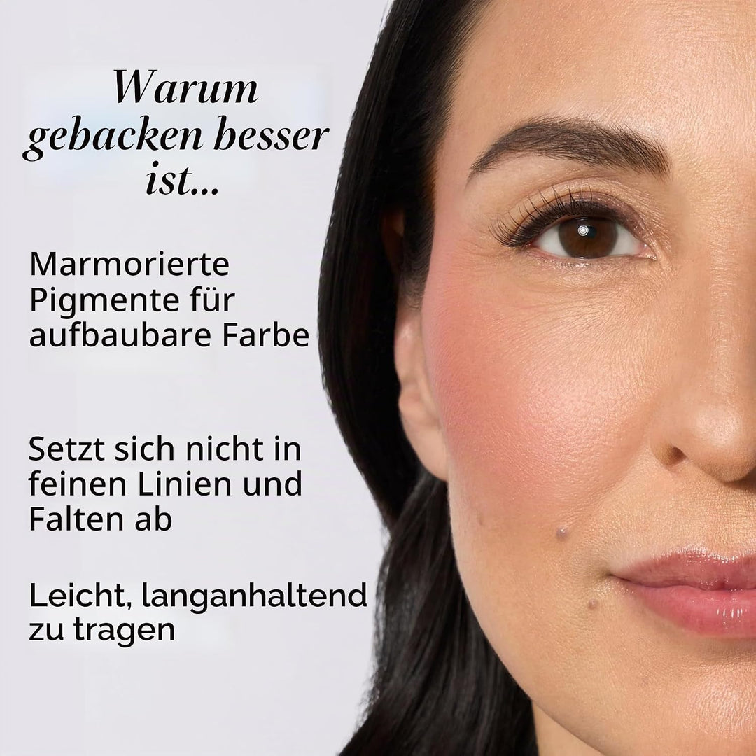 LAURA GELLER NEW YORK Dermatologist Approved - Baked Blush-n-Brighten Marbleized Blush- Sunlit Rose