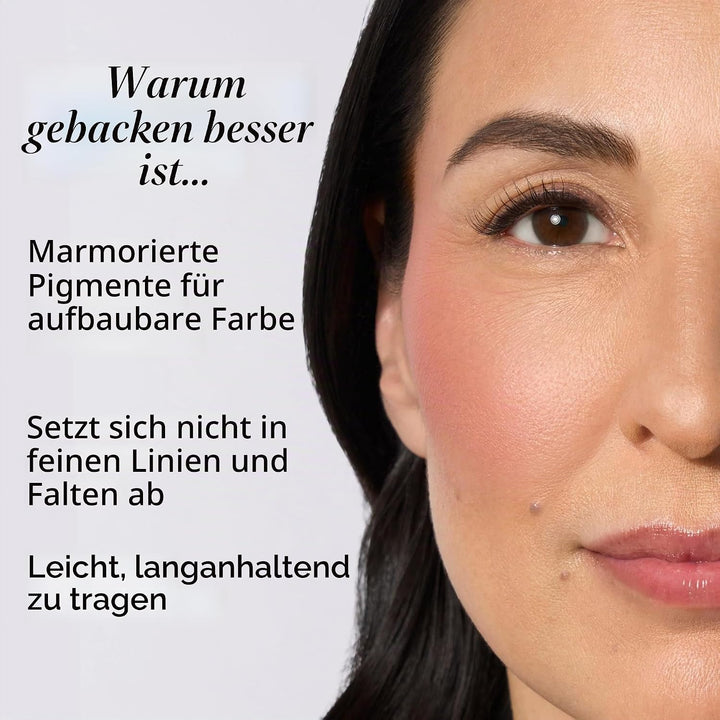 LAURA GELLER NEW YORK Dermatologist Approved - Baked Blush-n-Brighten Marbleized Blush- Sunlit Rose
