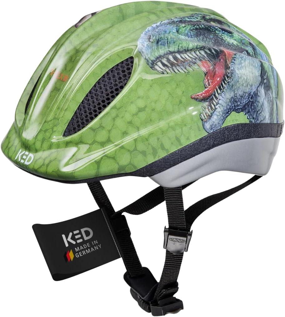 KED Kinderhelm Meggy II Originals SM (49-53 cm) T-Rex, SM (49-53 cm) T-Rex