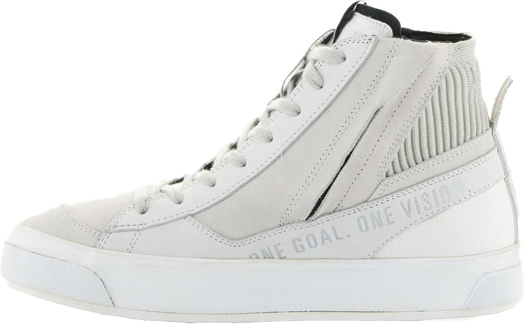 Alpinestars Stella Stated Podium Damen Motorradschuhe Weiss Grau 38 EU, White Cool Gray 38 EU
