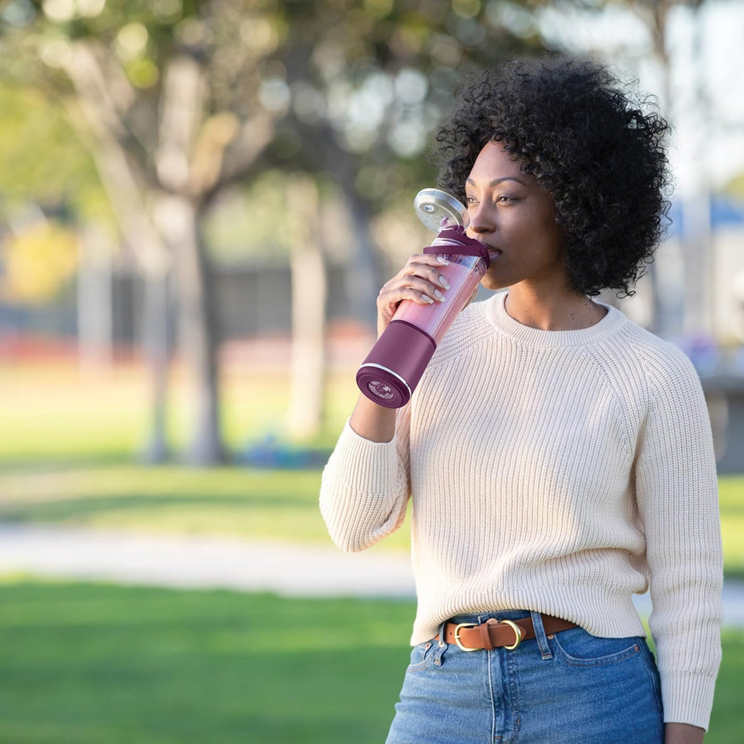 Ninja Blast Tragbarer Mixer / Blender / Smoothie Maker, 530ml Becher, Auslaufsicherer Deckel, Leistu