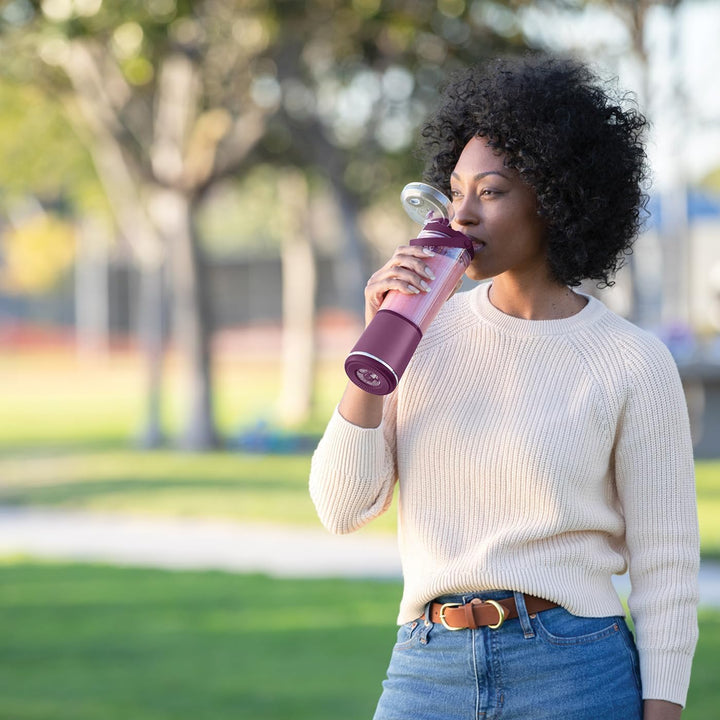 Ninja Blast Tragbarer Mixer / Blender / Smoothie Maker, 530ml Becher, Auslaufsicherer Deckel, Leistu