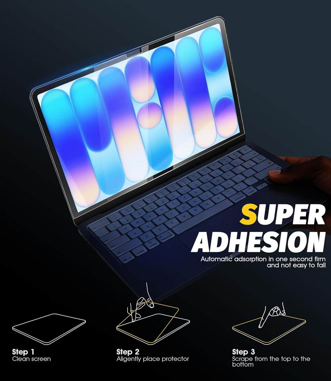 NEWZEROL 2 Stück Display Schutzglas Kompatibel für Apple macbook neo 2026 Displayschutz, Folie aus G