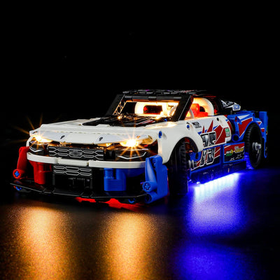 BRIKSMAX 42153 Led Licht für Lego NASCAR Next Gen Chevrolet Camaro ZL1 - Compatible with Lego Techni