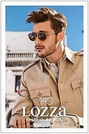 Lozza Unisex Sunglasses 61 Blue Transparent Matt, 61 Blue Transparent Matt