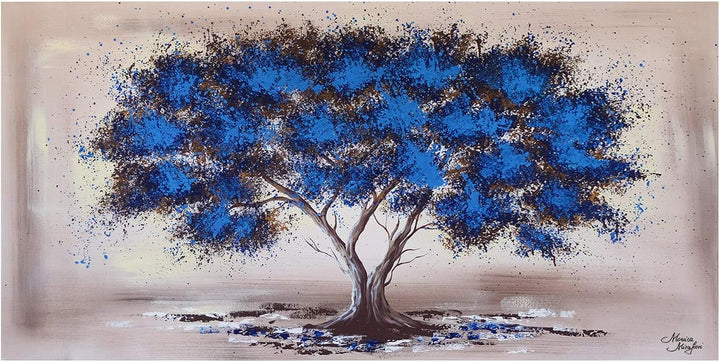 Monica Mirafiori I 100% HANDGEMALT I Gemälde Tree 100x50cm | Gemälde Handgemalt | Acrylgemälde | Seh