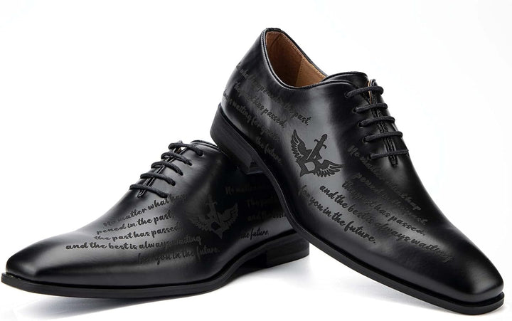 JITAI Mokassins Herren Elegante Schuhe Freizeit Loafer Herren Anzug Schuhe 41 EU Schwarz 03, 41 EU S