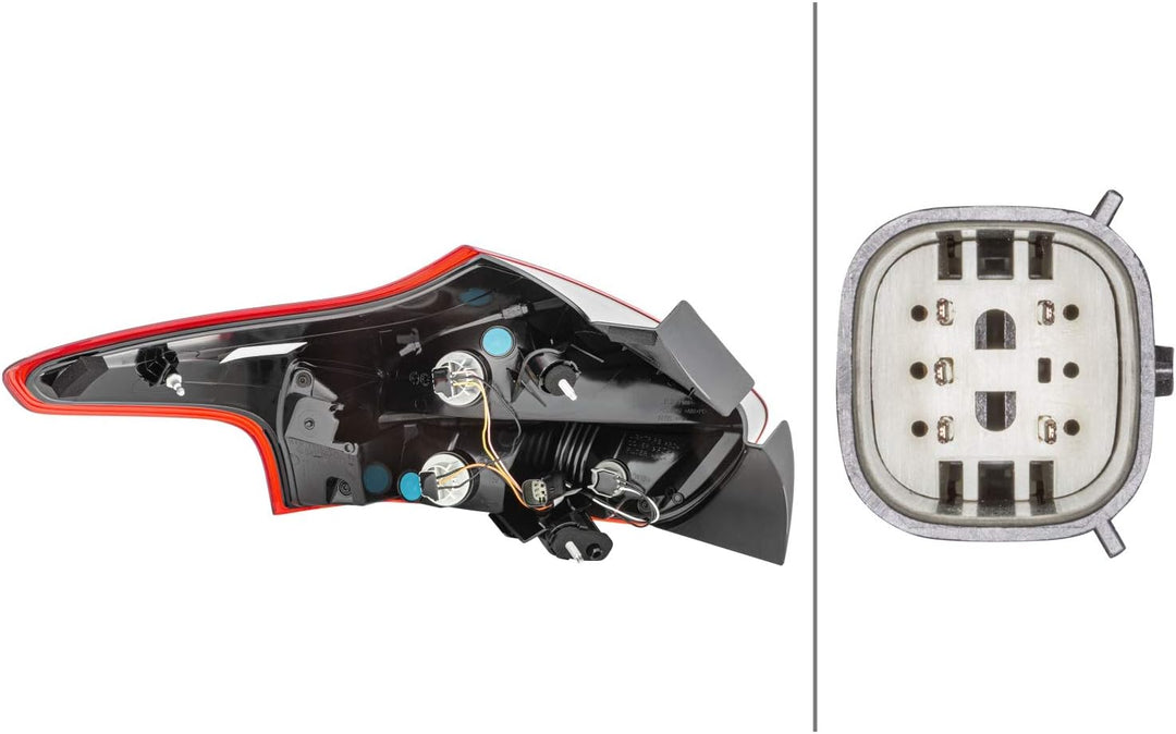 HELLA 2VP 354 828-061 Heckleuchte - Glühlampe - rechts - für u.a. Ford Focus Iii