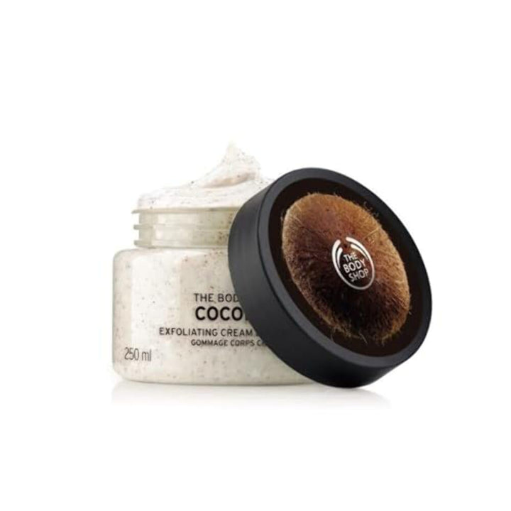 The Body Shop Body Scrub Coconut, 1er Pack (1 x 250 ml) Coconut 250 ml (1er Pack), Coconut 250 ml (1