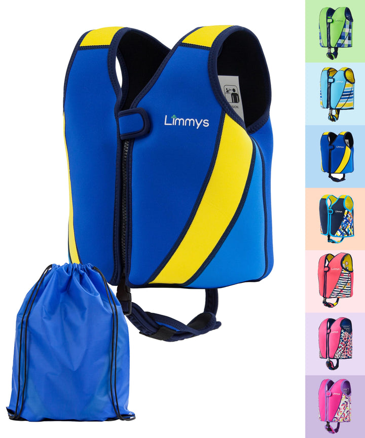 Limmys Premium Neopren Schwimmweste für Kinder, ideale Schwimmhilfe für Jungen und Mädchen, EXTRA