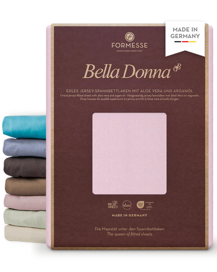 Formesse Bella Donna Boxspring Topper Spannbetttuch La Piccola Rose, 200x200 cm