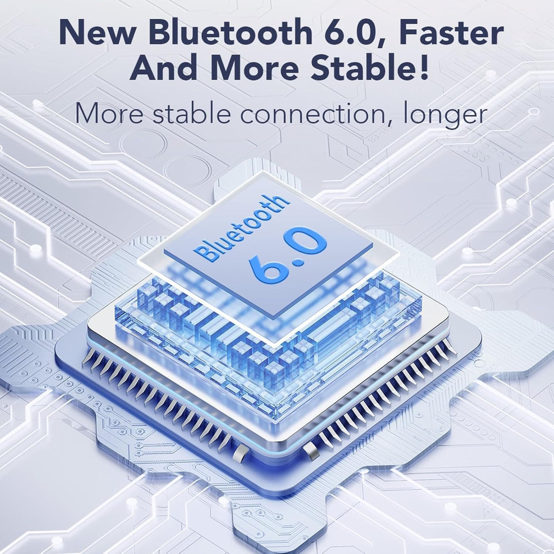2025 NEUE NE20 Übersetzer Kopfhörer, 3-in-1 Bluetooth 6.0 AI Übersetzer-Ohrhörer Echtzeit mit 6 Über