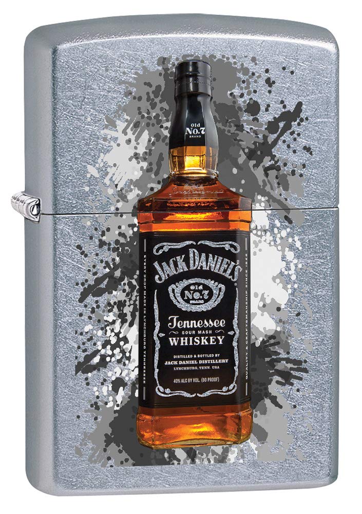 Feuerzeug Jack Daniels Street Chrome, Street Chrome