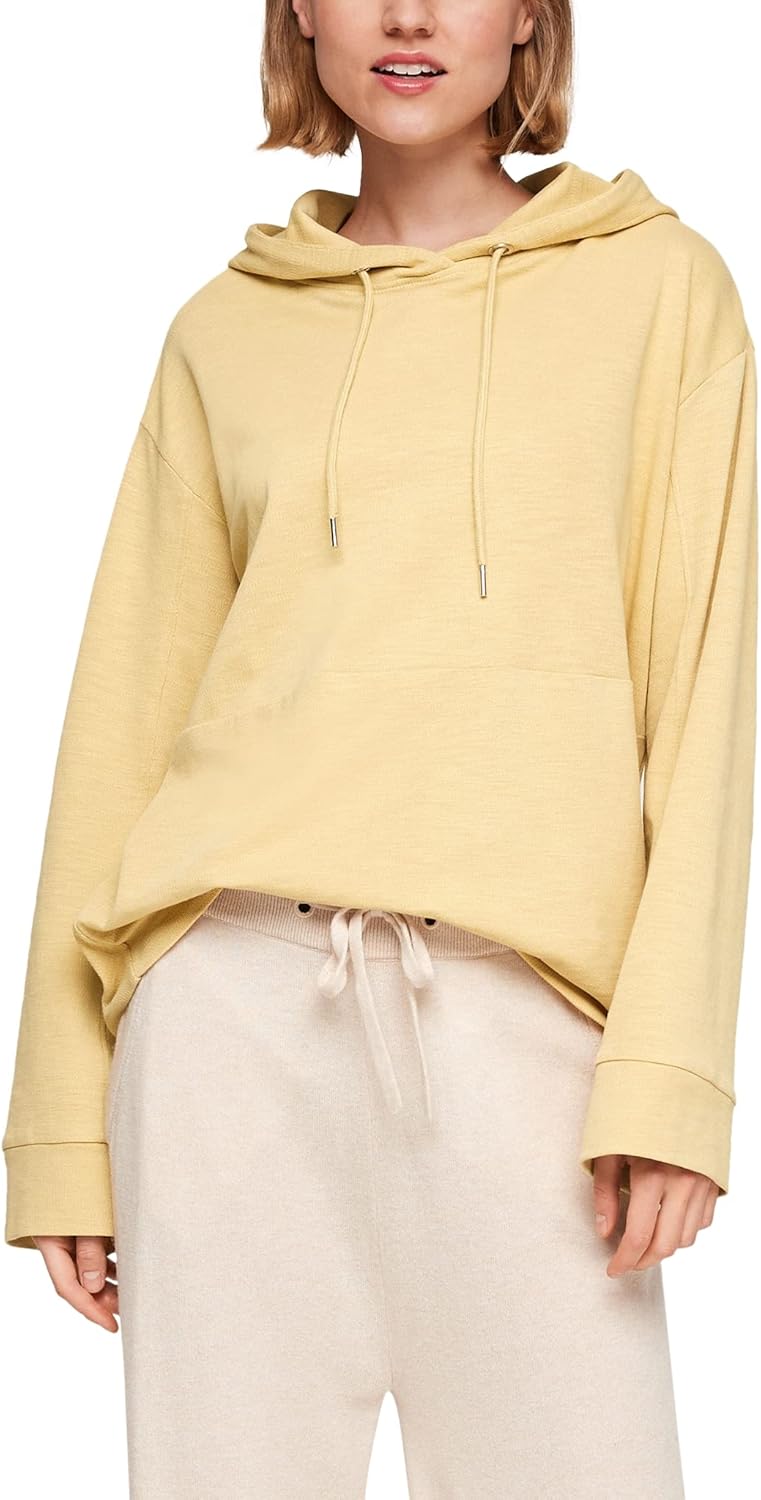 s.Oliver Damen T-Shirt XS Gelb, XS Gelb