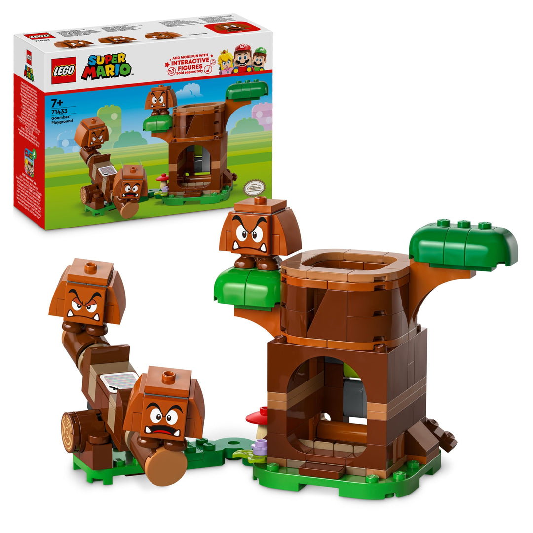 LEGO Super Mario Gumba-Spielplatz, Nintendo Sammlerstück für Kinder, Abenteuer-Spielset, baubare Wip