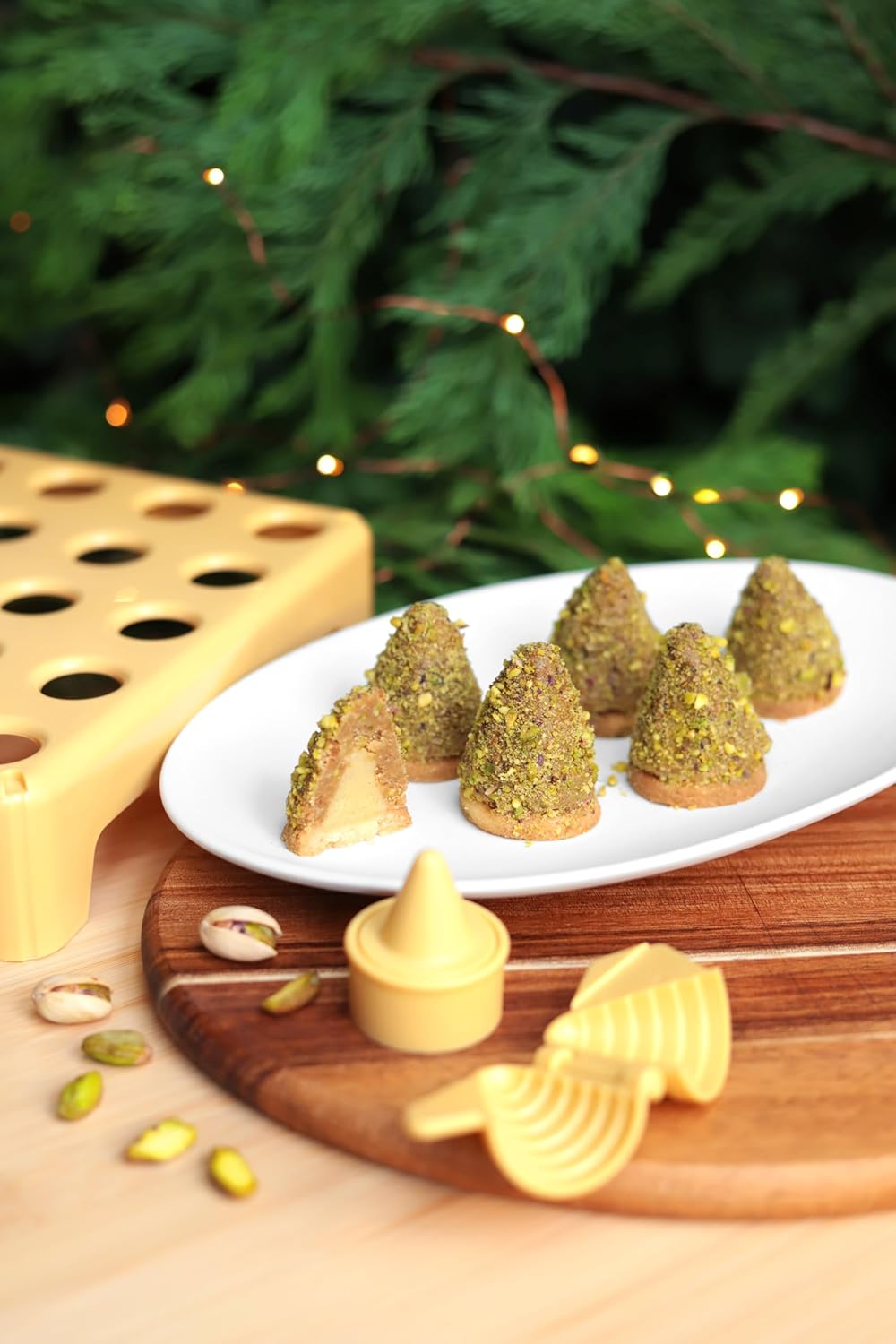 Tescoma gefülltes Gebäck Bienenkörbchen Delicia (Ständer), Gelb, Ständer