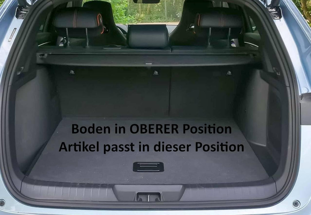 Gummi Kofferraummatte passend für BYD Seal U DM-i Plug-In-Hybrid ab 2024 (hoher Boden, eben zur Lade