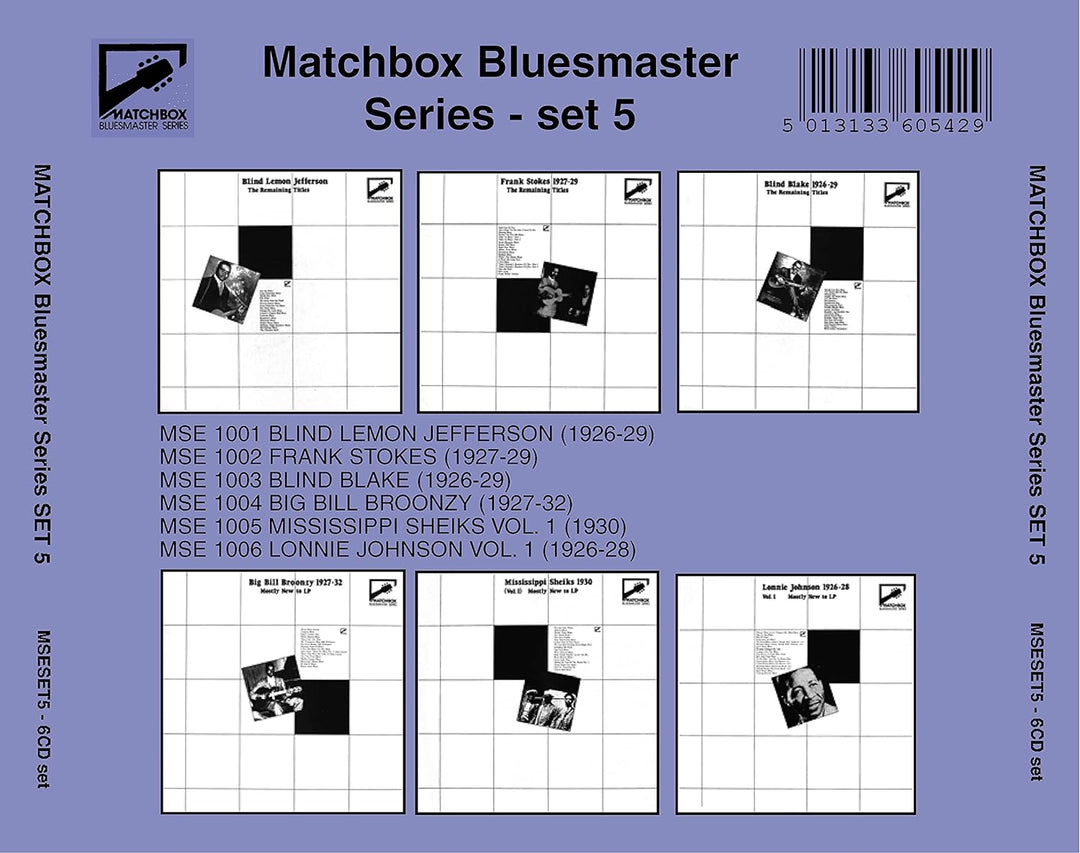 Matchbox Bluesmaster Serie 5, Audio-CD