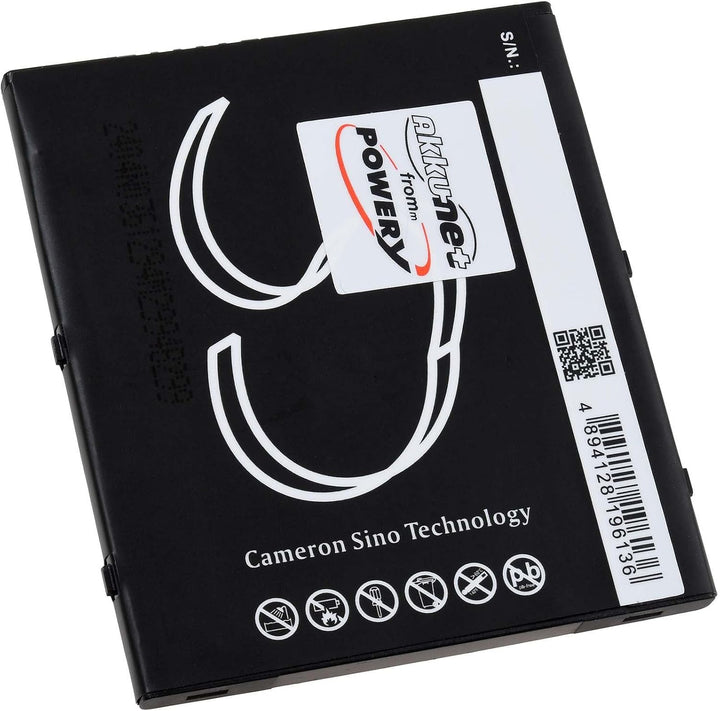Akku für Zebra EC50 EC55 Barcode-Scanner, 3,85V, Li-Polymer