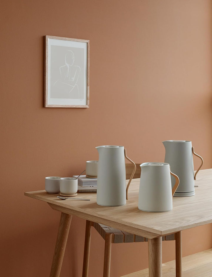 Stelton Wasserkocher Emma - Elektrischer Kocher, Wasserkessel - Kessel im skandinavischen Design - F