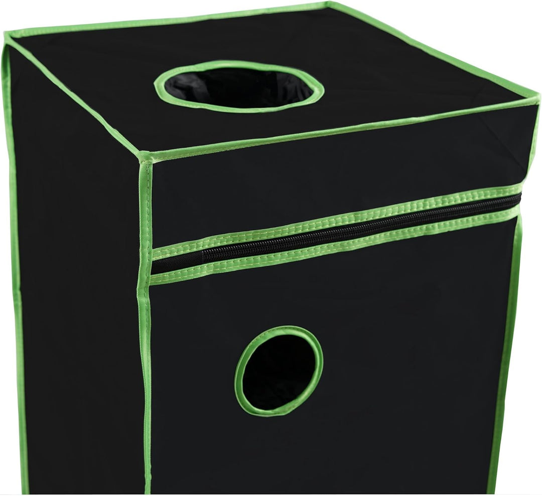 Zelsius Growzelt MyHomeGrow Grow Tent | Indoor Growroom | schwarz grün | Growschrank Darkroom Pflanz