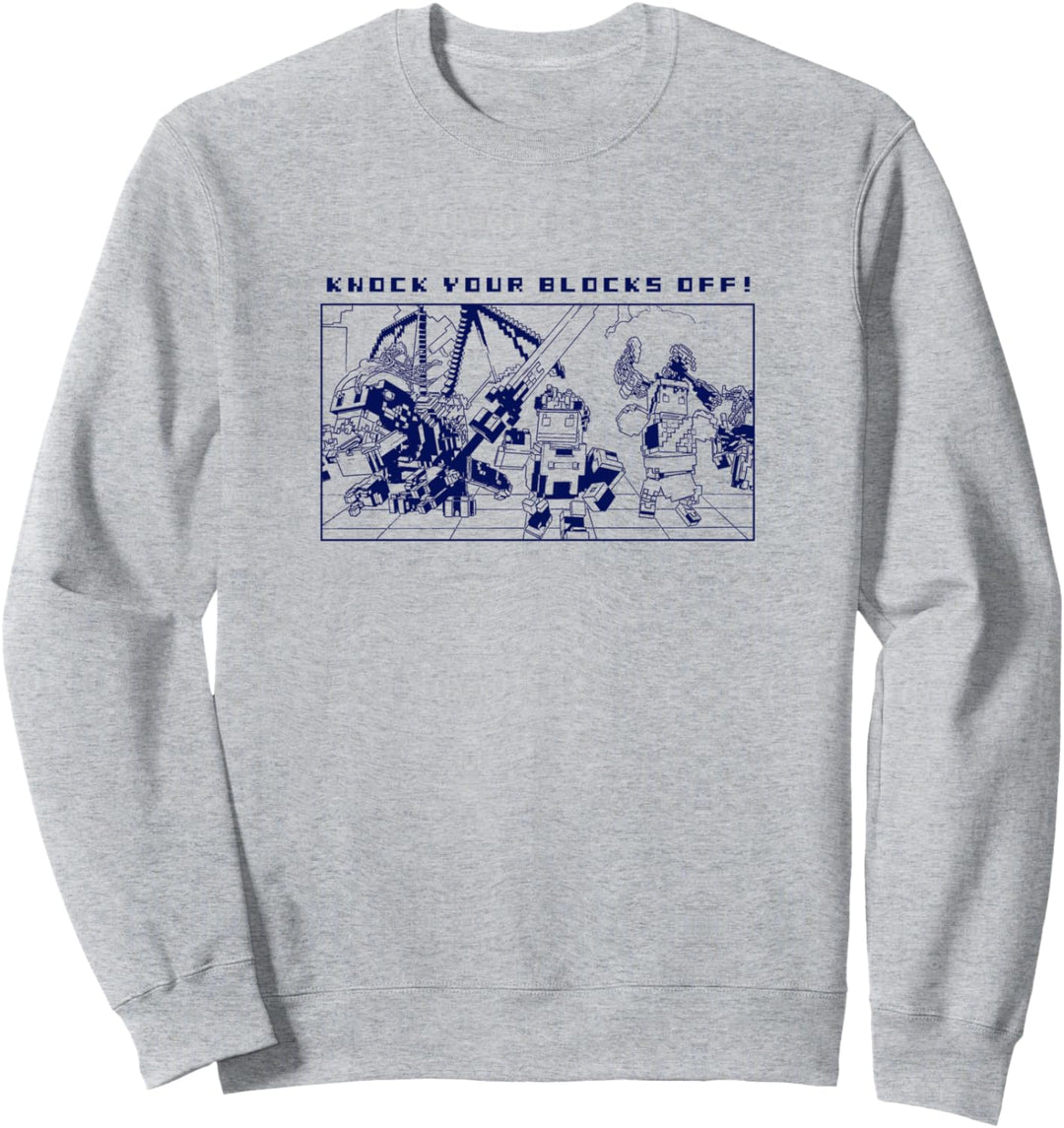 Knock your blocks off in Trove! Sweatshirt
