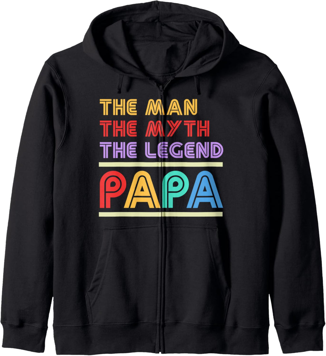 Der Mann Mythos Legende Vater Papa Daddy Legende Stolzer Dad Kapuzenjacke