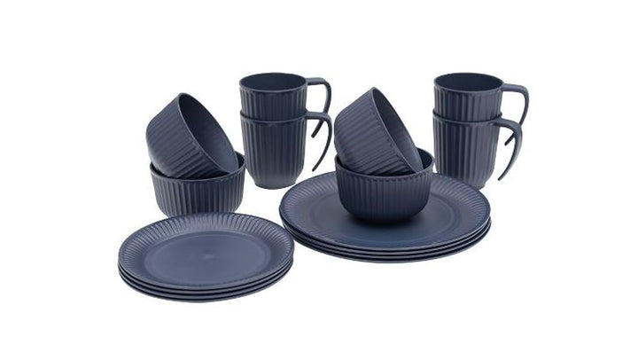Outwell Delish Geschirrr-Set 4 Personen Navy Night