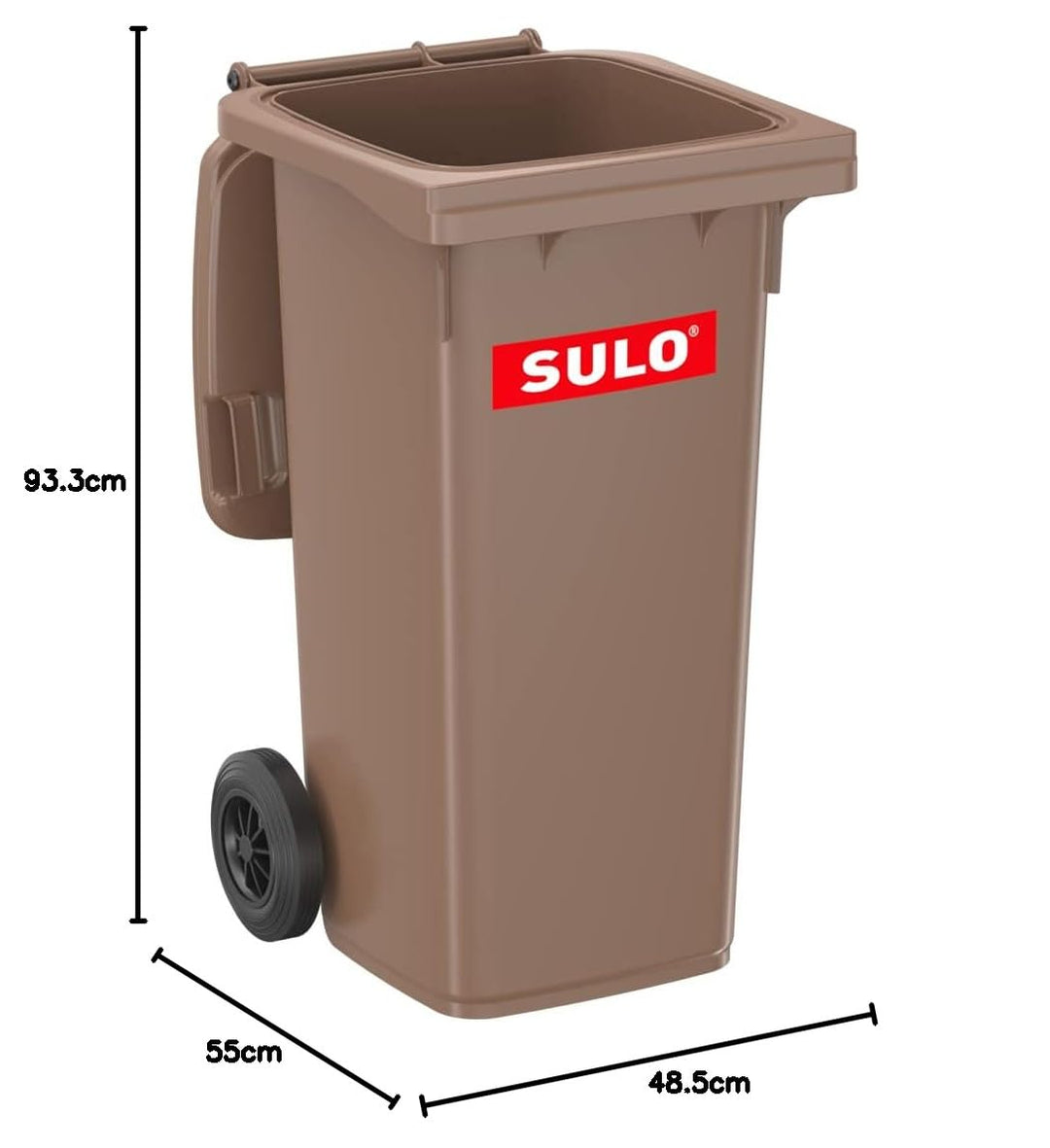 SULO CITYBAC CLASSIC Mülltonne 120L Braun RAL8025