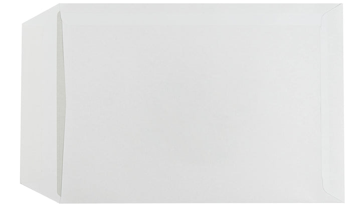 500 Versandtaschen, B5, 176 x 250 mm, haftklebend, ohne Fenster, 90g/qm, Weiss, Blanke Briefhüllen