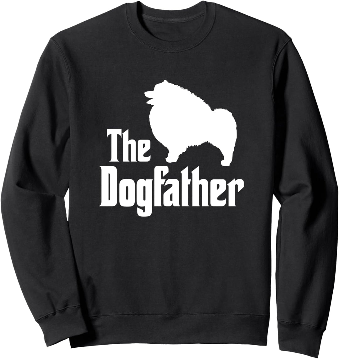 The Dogfather - Hund, Geschenk, lustiges Wolfsspitz Sweatshirt