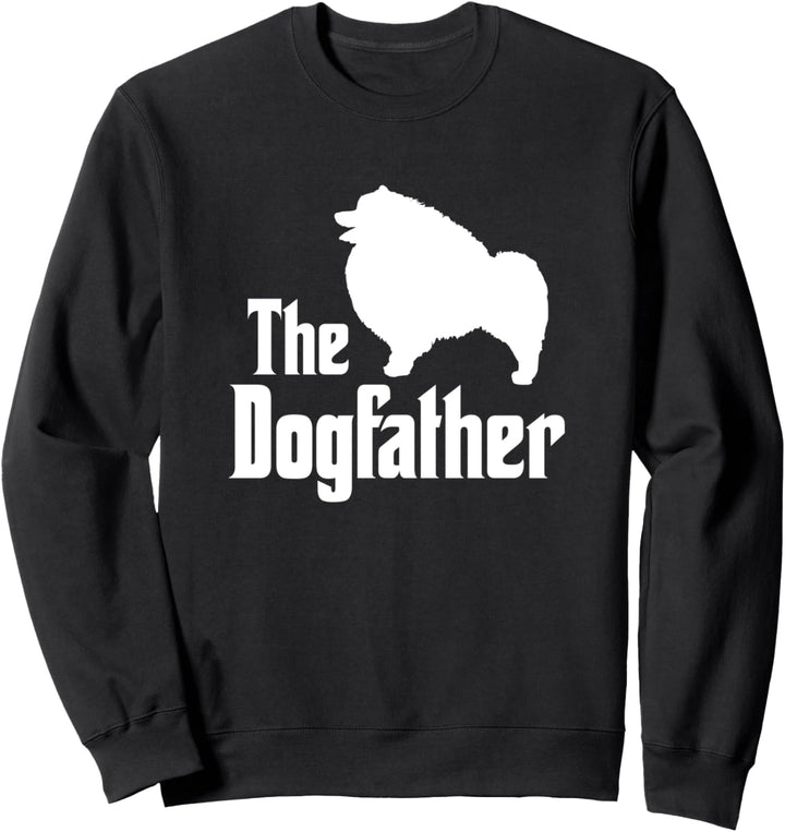 The Dogfather - Hund, Geschenk, lustiges Wolfsspitz Sweatshirt