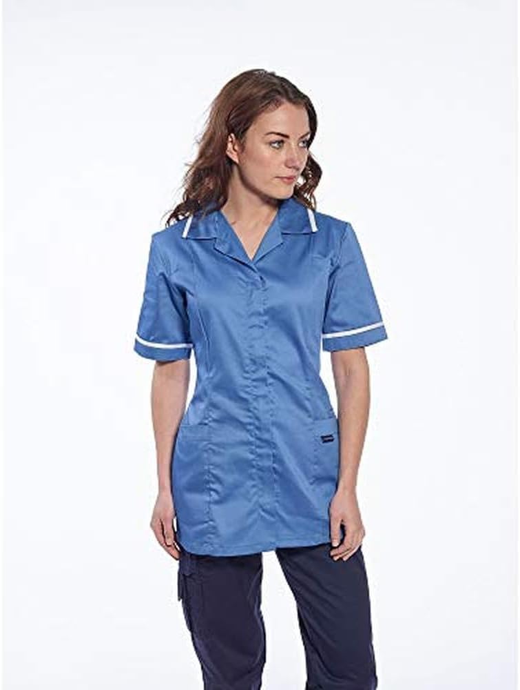 Portwest LW20NARXXXL Serie LW20 klassische Tunika, regulär, Grösse: XXXL, Marineblau. 3XL Marine, 3X