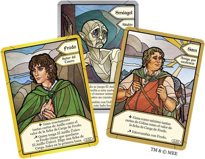 Asmodee, Der Herr der Ringe: Las DOS Torres Bassspiel, kooperatives Kartenspiel für Erwachsene und K