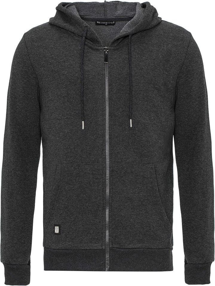 Redbridge Jogginganzug für Herren Jogger-Set Trainingsanzug Sweat Basic L Dunkelgrau, L Dunkelgrau