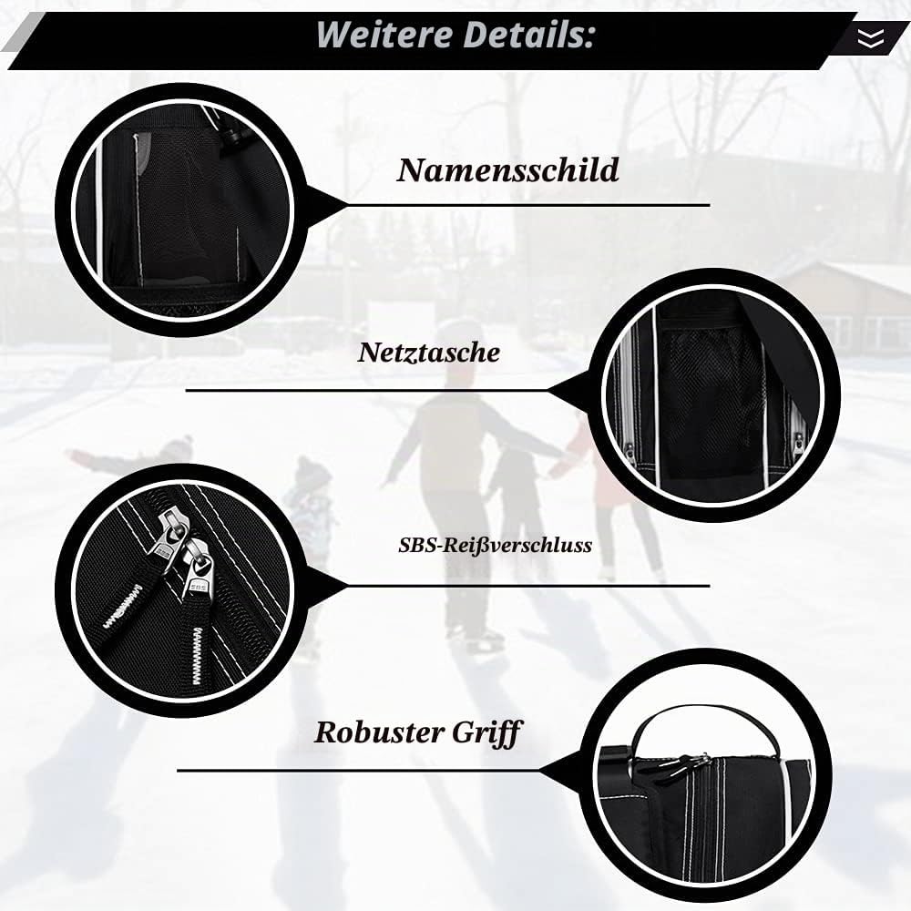 Inliner Tasche, Skischuhtasche Kinder, Rollschuhe Tasche, Tasche für Inliner, Eislauf Inliner Tasche